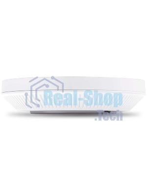 Точка доступа TP-Link 11AX dual-band ceiling access point, up to 1200 Mbit/s at 5 GHz and up to 574 Mbit/s at 2.4 GHz, 1 10/100/1000Mbps LAN port, support PoE 802.3at standard, support BSS coloring, Seamless Roaming, Mesh, Band Steering, Airtime Fairness, MU-MIMO, ma