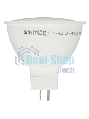 Лампа светодиодная диммер Smartbuy-Gu5D_3-07W/3000