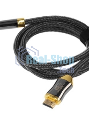 Кабель HDMI 19M/M,ver. 2.1, 8K@60 Hz 1.5m метал разъемы, нейлоновая оплетка Telecom TCG300-1.5M Кабель HDMI 19M/M,ver. 2.1, 8K@60 Hz 1.5m метал разъемы, нейлоновая оплетка Telecom