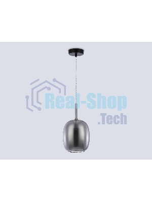 Подвесной светильник Ambrella light LH11123 BK/WH/SM черный/белый/дымчатый E27 max 60W D175*310