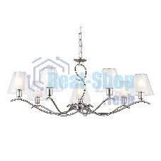 Люстра Ambrella light LH57083/7 SN/FR никель/белый матовый E14/7 max 40W D840*790