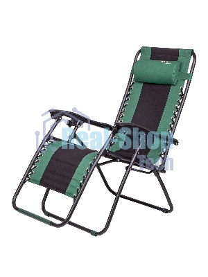 Кресло-шезлонг Palisad Camping складное, многопозиционное 160х63,5х109 cм