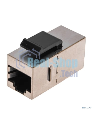 Адаптер проходной формата Rexant Pro Keystone, Jack RJ-45(8P8C), FTP, CAT 6
