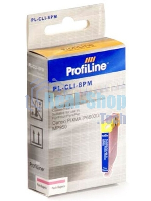 Картридж струйный ProfiLine PL-CLI-8PM для принтеров Canon Pixma iP6600D/MP950 Photo Magenta водн