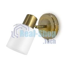 Светильник Ambrella light TR3967 BS/FR латунь/белый матовый  E27 max 40W 140*80*194