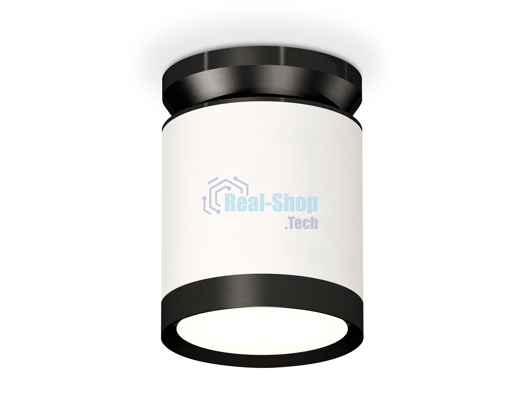 Светильник Ambrella Light XS8141020 SWH/PBK белый песок/черный полированный GX53 (N8902, C8141, N8113)