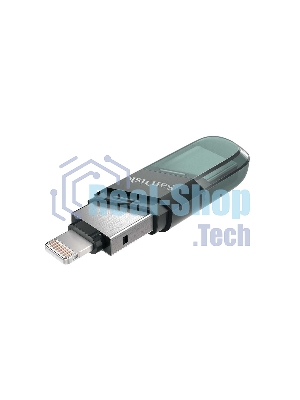 Флешка USB Sandisk 128Gb iXpand Flip SDIX90N-128G-GN6NE USB3.1 зеленый/серебристый