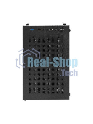 Компьютерный корпус Miditower ExeGate i3 BASE (ATX, без БП, с окном, 1*USB+1*USB 3.0, аудио, 4 вент. 12см с RGb подсветкой)