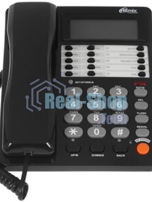 Телефон проводной Ritmix RT-495 белый