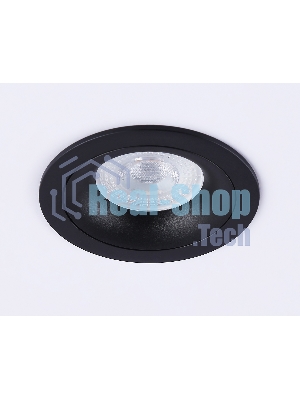 Светильник встраиваемый Ambrella light TN102724 BK черный GU5.3 92*92*23