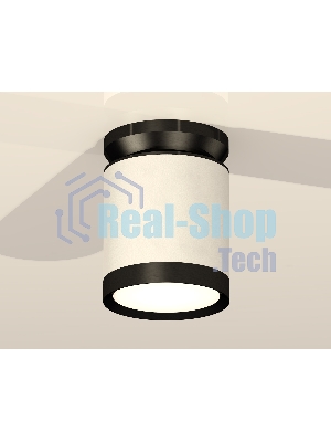 Светильник Ambrella Light XS8141020 SWH/PBK белый песок/черный полированный GX53 (N8902, C8141, N8113)