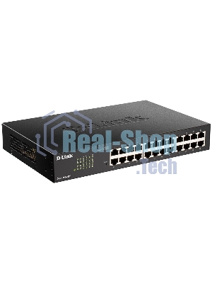 Коммутатор настраиваемый компактный D-Link DGS-1100-24V2/A1A EasySmart с 24 портами 10/100/1000Base-T