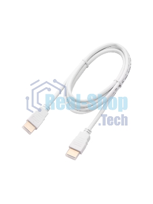 Кабель Rexant HDMI - HDMI 1.4, 1.5 м Gold белый