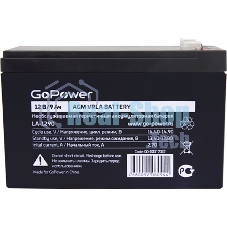Аккумулятор свинцово-кислотный GoPower LA-1290 12V 9Ah (1/5)