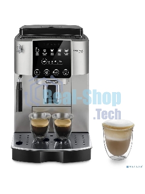 Кофемашина DeLonghi ECAM220.30.SB серебристо-черный, исп. кофе - зерновой/молотый, 1.8 л, 1450 Вт, 15 бар