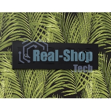 Лицевая панель ALFA (Черный матовый) для TV розетки QUANT AP8130