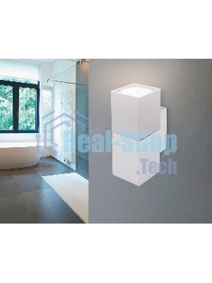 Настенный светильник FW245/2 WH/CH белый/хром GU10*2 max 12W 155*61*80
