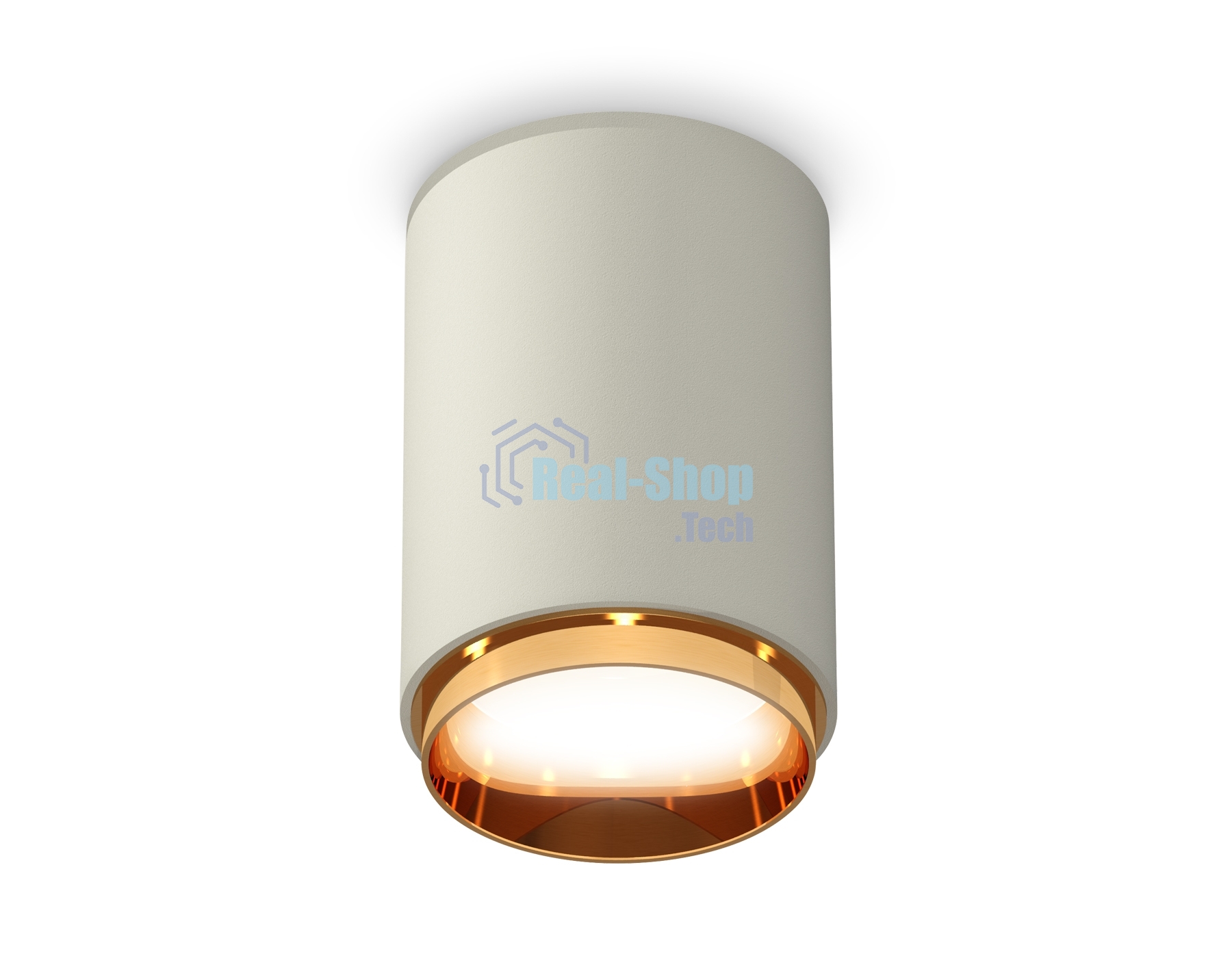 Светильник Ambrella Light XS6314024 SGR/PYG серый песок/золото желтое полированное MR16 GU5.3 (C6314, N6124)