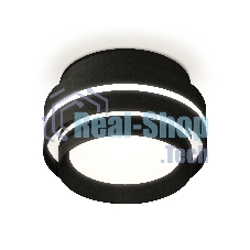 Светильник Ambrella Light XS8414004 SBK/FR черный песок/белый матовый GX53 (C8414, N8478)