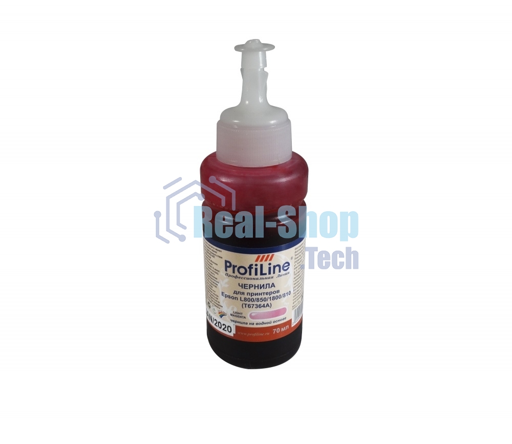 Чернила PL-T67364A для принтеров Epson L800/850/1800/810 Light magenta 70 мл водн ProfiLine
