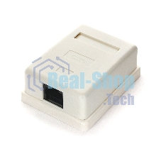 Розетка GEMBIRD NA212 RJ-45 кат.5e внешняя 1 порт, 110/Krone