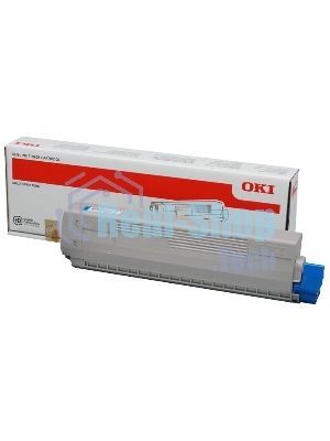Картридж лазерный Oki C822 7.3К (голубой)