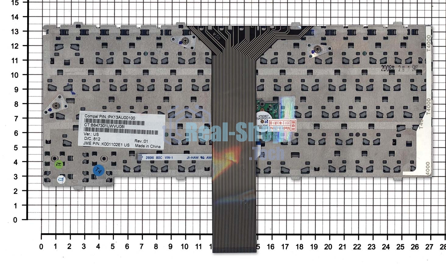 Клавиатура для ноутбука HP Compaq NC4000 NC4010 черная