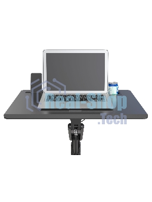 Стол для ноутбука Cactus VM-FDS101B столешница МДФ черный 70x52x105 см (CS-FDS101BBK)