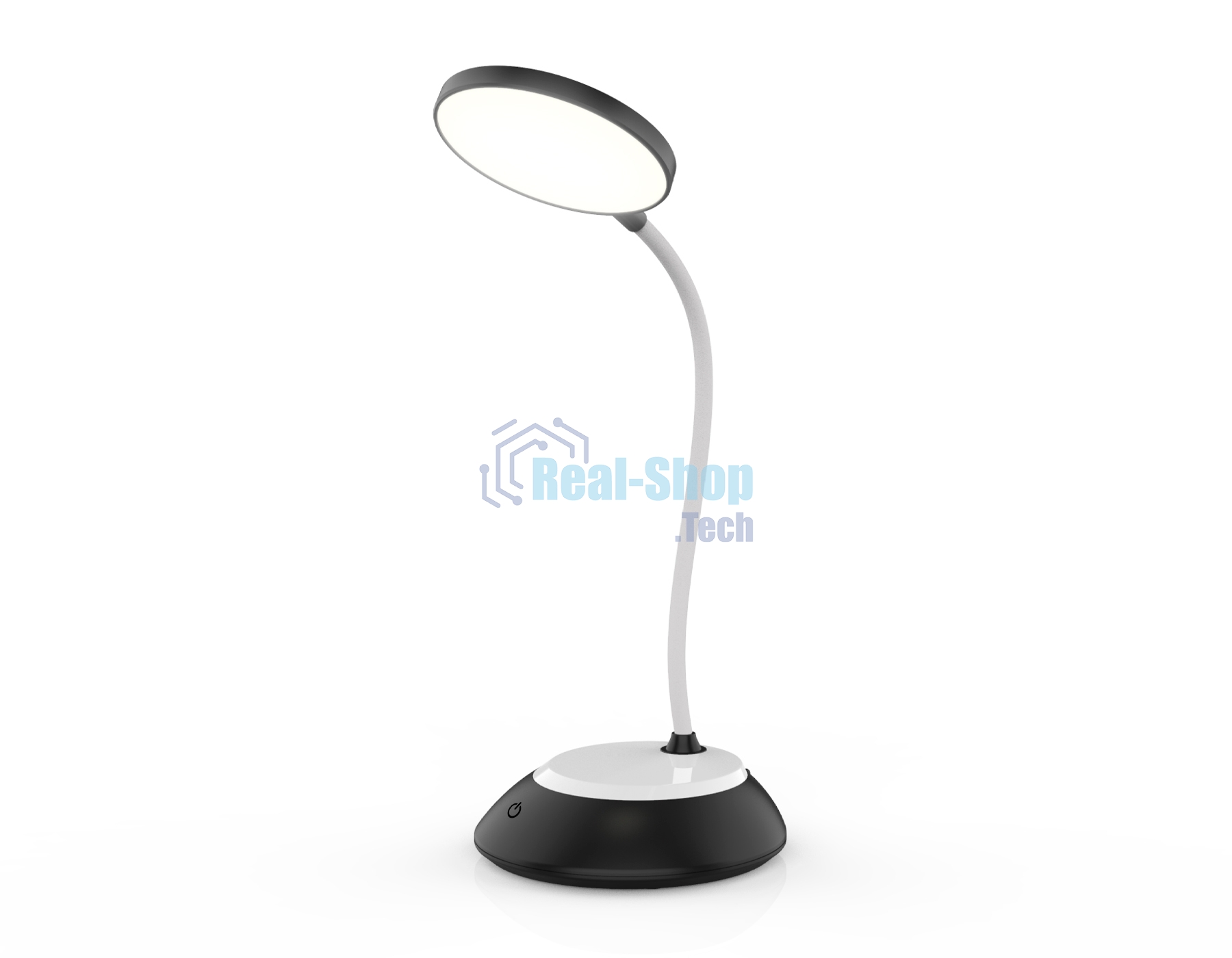 Светодиодная настольная лампа Ambrella light DE601 BK/WH черный/белый LED 2800-6500K 5W