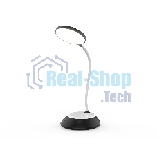 Светодиодная настольная лампа Ambrella light DE601 BK/WH черный/белый LED 2800-6500K 5W