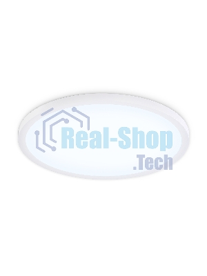 Светильник светодиодный ультратонкий Ambrella light FZ1959 WH белый IP54 40W 5000K D470*15 (Без ПДУ)
