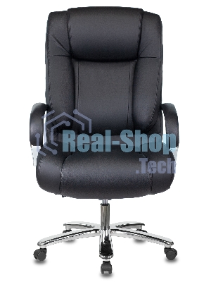 Кресло Бюрократ T-9925SL/BLACK черный, кожа