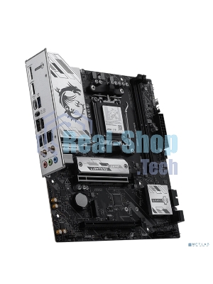 Материнская плата MSI B850M GAMING WIFI, AM5, AMD B850, 2xDDR5, 4xSATA, 2xM.2, 1xPCIe 5.0 x16, 1xPCIe 4.0 x16, 1xDP, 1xHDMI, 1x2.5Gb LAN, Wi-Fi 7, Bluetooth 5.4, 1xUSB-C 10Gbps, 3xUSB-A 5Gbps, 2xUSB-A 2.0, 2x3.5 мм, 7.1, mATX