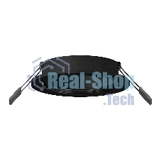 Корпус светильника C6513 SBK черный песок D80*H25mm MR16 GU5.3