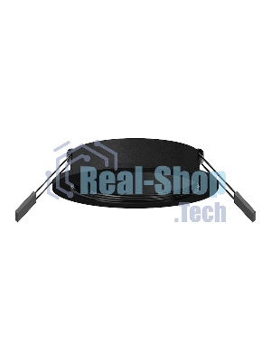 Корпус светильника C6513 SBK черный песок D80*H25mm MR16 GU5.3