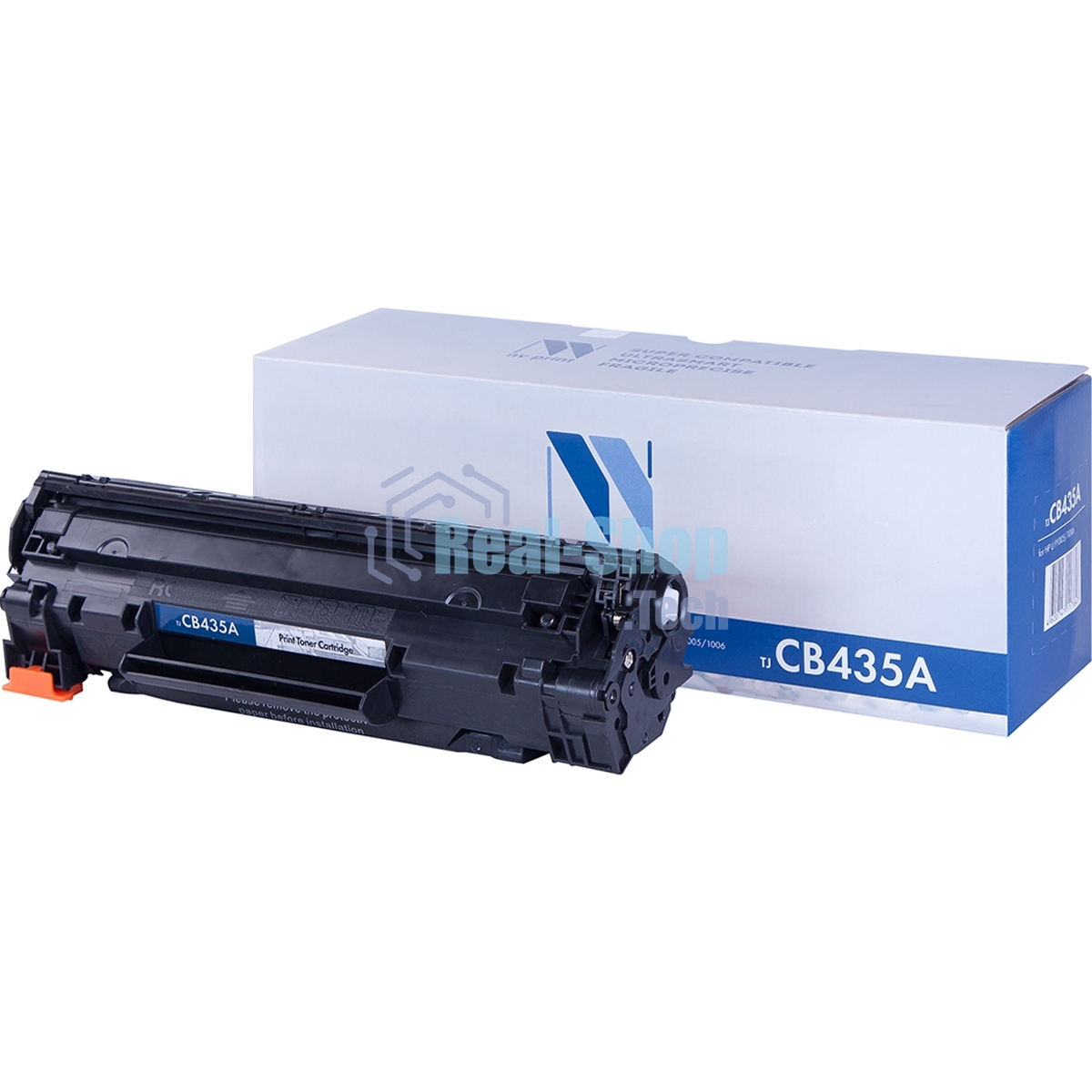 Картридж лазерный NVPrint совместимый HP CB435A для LJ P1005/1006 (1500k)