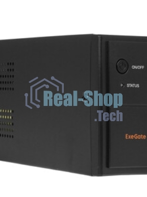 Источник бесперебойного питания ExeGate SpecialPro UNB-800.LED.AVR.EURO 800VA/480W, LED, AVR, 2 евророзетки, черный