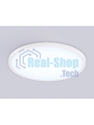 Светильник светодиодный ультратонкий Ambrella light FZ1959 WH белый IP54 40W 5000K D470*15 (Без ПДУ)