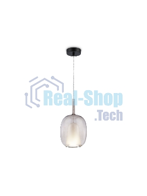 Подвесной светильник Ambrella light LH11125 BK/WH/TI черный/белый/янтарь E27 max 60W D175*310