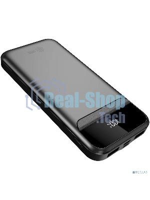 Портативный аккумулятор Cactus CS-PBFSCA-10000 10000mAh 4.5A 2xUSB-A/USB-C черный