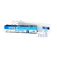 Картридж струйный NVPrint 973X (NV-F6T81AE) голубой для HP PageWide 352dw/377dw/Pro 452d/477/552/577/Managed P55250dw/P57750dw (7000 стр) совместимый