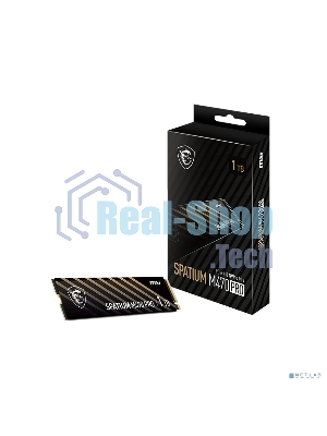 Накопитель SSD MSI M.2 2280 1Tb SPATIUM M470 PRO Client SSD S78-440L0J0-P83, PCIe Gen4x4 with NVMe