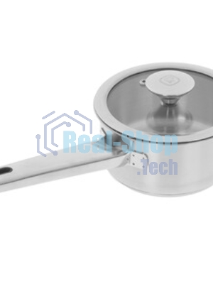 Ковш Rondell Modern RDS-1745, 0.9 л, с крышкой, сталь