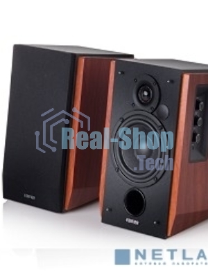 Колонки Edifier R1700 ВТ {2.0 Активные, 2 x 33W RMS, 85 дБА, дерево, беспроводной пульт ДУ}