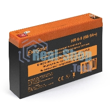 Батарея для ИБП ExeGate HR 6-9 (6V 9Ah 634W, клеммы F1)