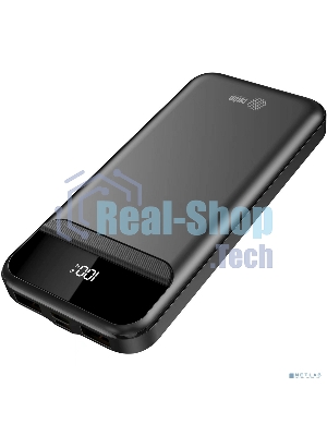 Портативный аккумулятор Cactus CS-PBFSCA-10000 10000mAh 4.5A 2xUSB-A/USB-C черный