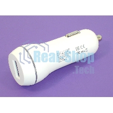 Автомобильное зарядное устройство AMPERIN CCW-1USB USB DC 5V 3.0A/9V 2A/12V 1.5A белый
