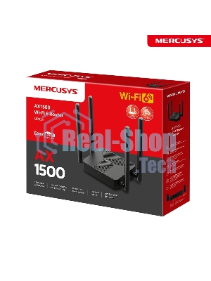 Маршрутизатор Mercusys MR62X AX1500 Wi-Fi 6 Router