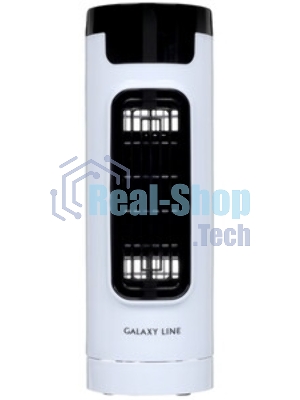 Вентилятор Galaxy Line GL8154 белый/чёрный, настольный, 40 Вт, 3 скорости, колонный