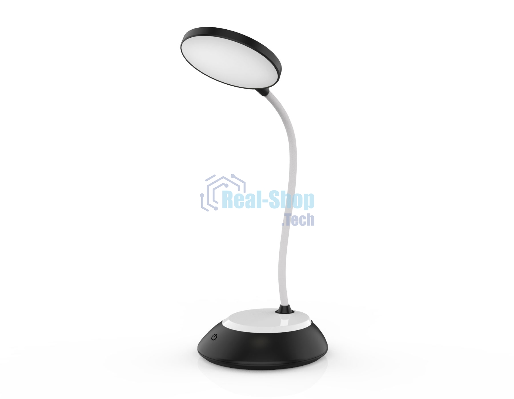 Светодиодная настольная лампа Ambrella light DE601 BK/WH черный/белый LED 2800-6500K 5W
